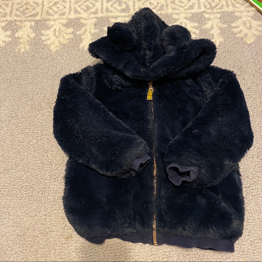 Mini boden fuzzy jacket WARM